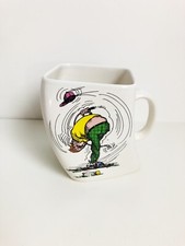 Golf Gifts Inc. Vtg. 1991 Golf Mug The Results of Over Swing Novelty Twisted Man