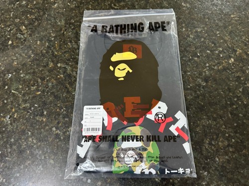 A Bathing Ape x Liberty Walk LBWK FD ABC Camo Tee Black Large 1K73110918 - Picture 4 of 7