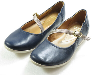 Nice!Clarks mary janes ballet Flats,work,dress comfy,Womens 6M $90