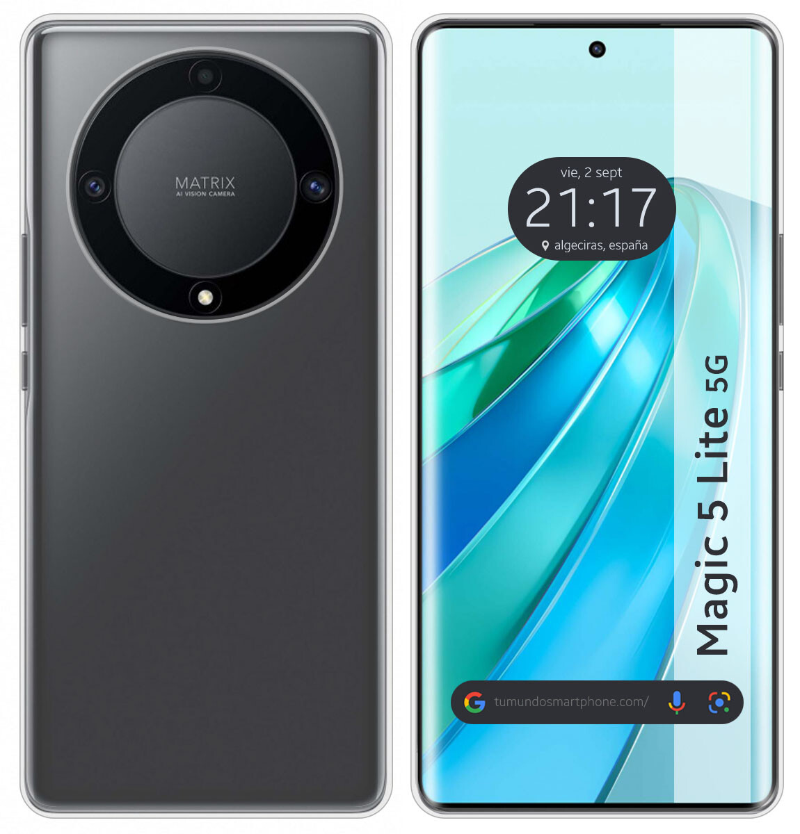 Cover Silicone TPU Gel Trasparente per Huawei Honor Magic 5 Lite 5G
