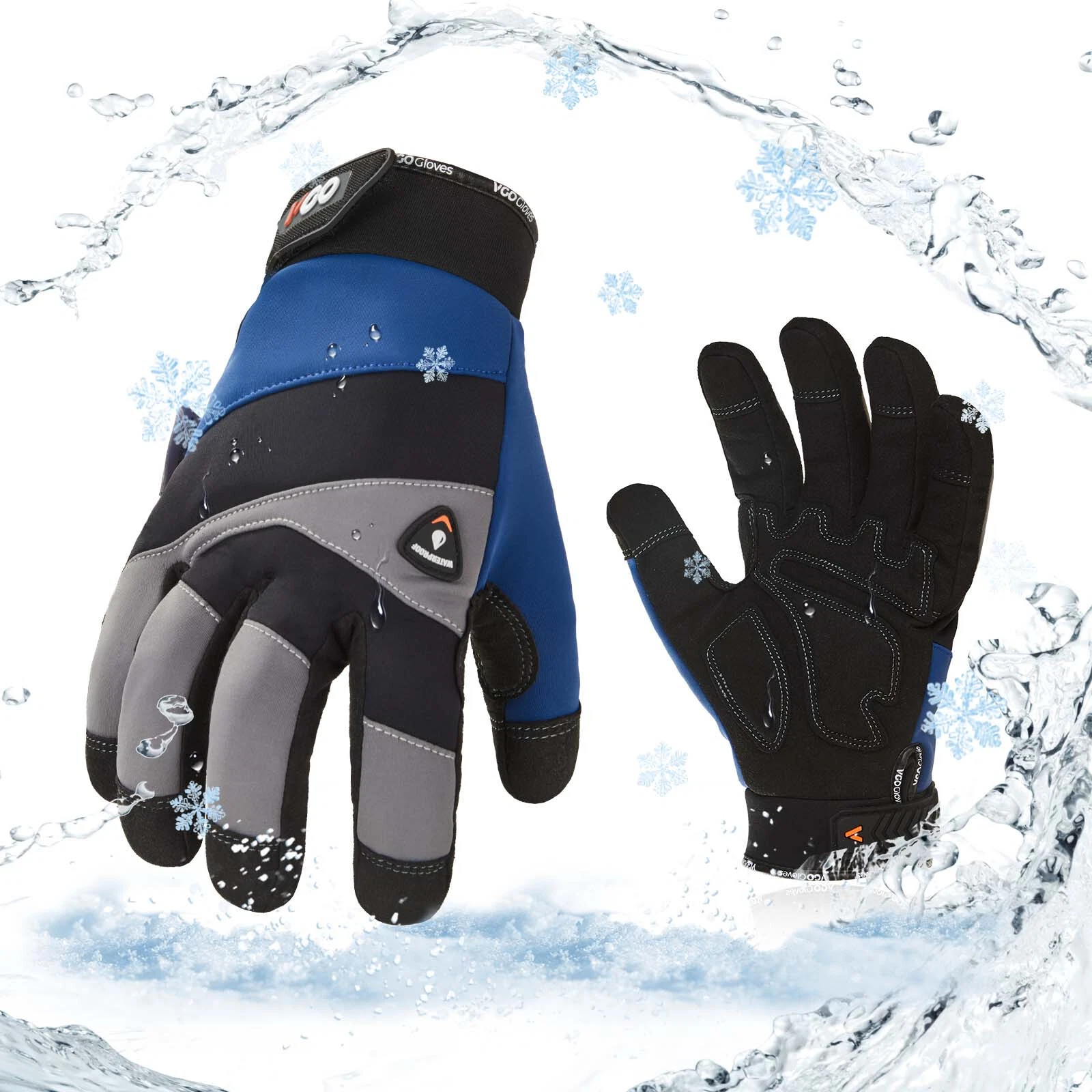 Vgo 1/2Pairs -20℃/-4°F Coldproof, Winter Work Gloves, Oil Resistant (SL7721FW)
Opens in a new window