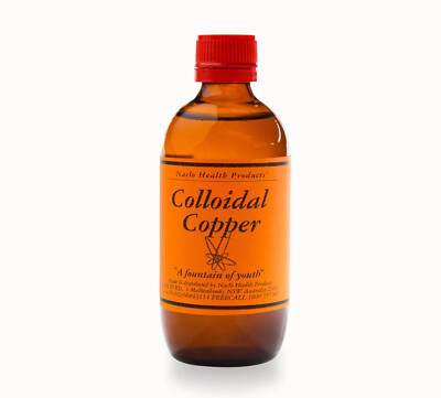 Original 99.99% Pure Colloidal Copper 80PPM Mineral Concentrate Ionic 200ml