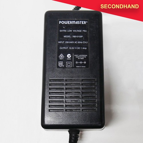 Powermaster 240V Power Supply Model 76B10100P - Output 10.5V DC 1A - Picture 2 of 2