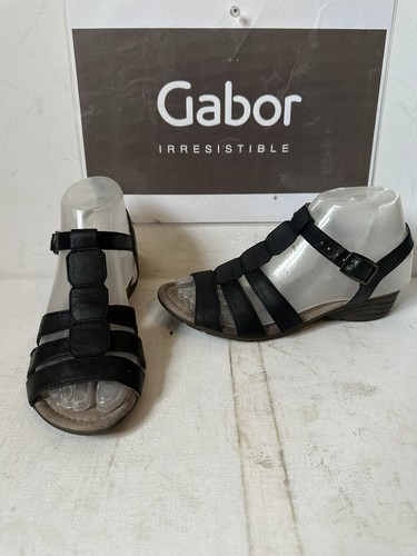 Gabor Comfy Leather Sandals Size UK 3.5 EU 36.5