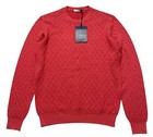 BNWT Men’s Circolo 1901 Wool Jumper Medium Slim Fit Brick Red RRP £249