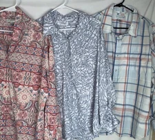 Coolibar Top Womens XXL Long Sleeve UPF 50+ CHOOSE Button Up Travel Shirt