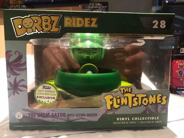 Funko Dorbz Ridez The Flintstones The Great Gazoo Flying Saucer MIB 2017 ECCC Ex | eBay