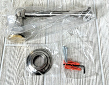Phylrich 500-74/15A Hex Trad'l 6 3/4" Wall Mount Single Post TP Holder Pewter