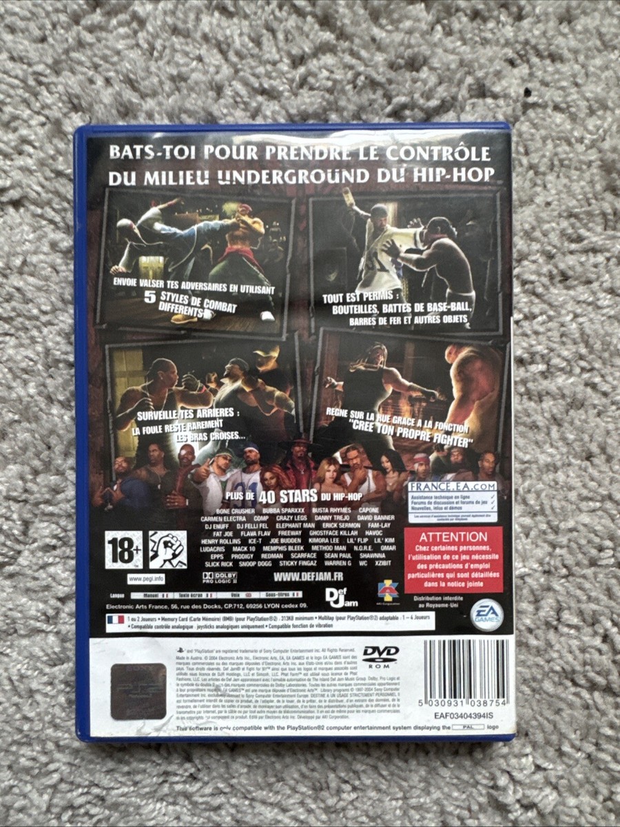Jeux Vidéo Def Jam Fight for NY PlayStation 2 (PS2) d'occasion