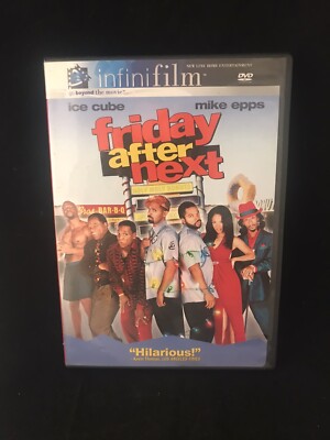 Friday After Next (DVD, 2002) Christmas Comedy Movie Ice Cube New