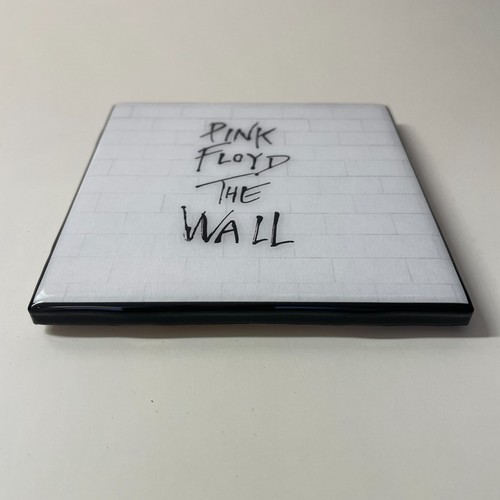 PINK FLOYD The Wall COASTER Custom Ceramic Tile Barware Cork Album Cover Art - Picture 2 of 4