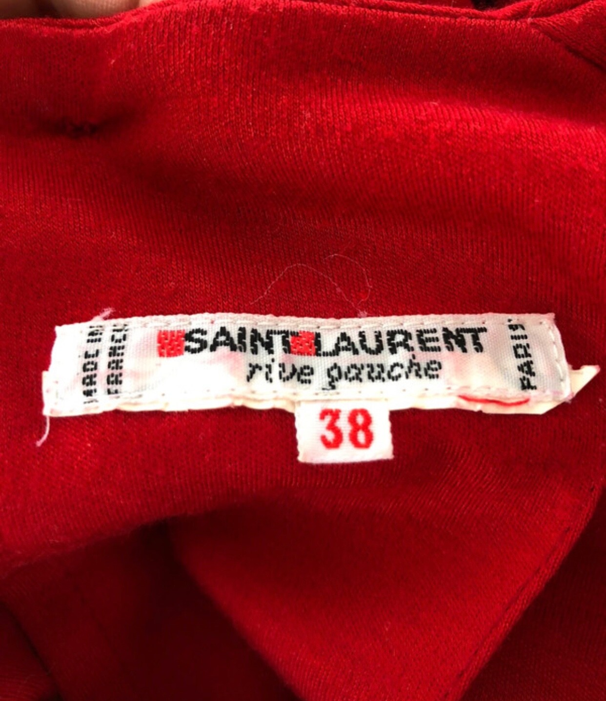 YVES SAINT LAURENT RIVE GAUCHE MAGLIA CAMICIA DONNA WOMEN’S SHIRT JERSEY VINTAGE