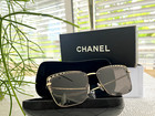 CHANEL Sonnenbrille 4235-H Katzenauge mit Perlen und braunen Gläsern -Neu & OVP