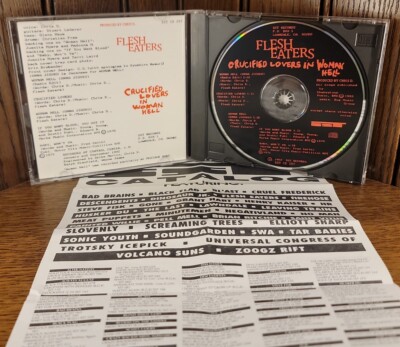1993 Flesh Eaters - Punk Rock - Crucified Lovers in Woman Hell Music Album CD