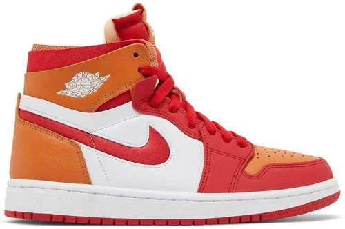 Jordan 1 Zoom Comfort Fire Red Hot Curry W