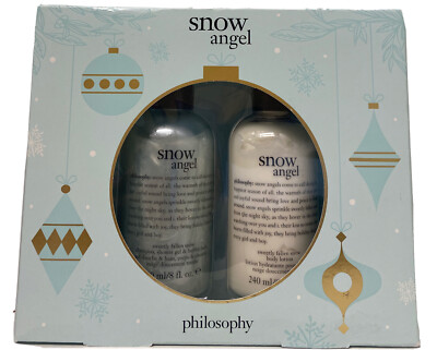 Philosophy SNOW ANGEL Shower Gel Body Lotion holiday set