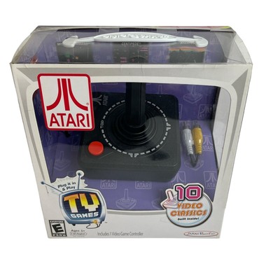 Atari RETRO Plug & Play TV Classic Games 10-in-1 Video Game Console Jakks NEW