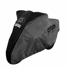 Honda CB125F Oxford Motorcycle Cover Breathable Motorbike Black Grey
