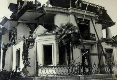 Chile Earthquake Disaster Damage Photos (8) Richter Scale 8.3 January 24, 1939