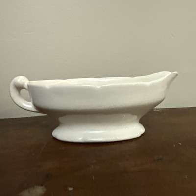 Vintage Harmony Hous Ironstone Gravy Boat 6 Inch