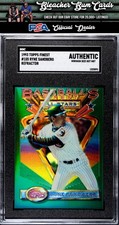 1993 Topps Finest 105 Ryne Sandberg Refractor SGC Authentic