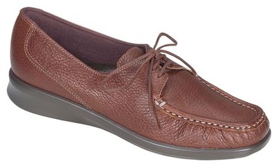 Women SAS Shoes Petra Comfort Oxfords 7 Medium Mulch Leather Lace Up USA Made