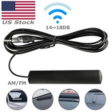 Car Radio Stereo Hidden Antenna Stealth Fm Am For Vehicle Truck Motorcycle Boat