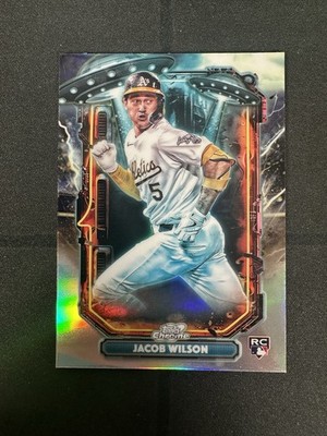 2025 Topps Cosmic Chrome Jacob Wilson RC Extraterrestrial Talent #ET-28