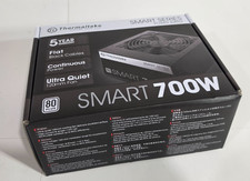 Thermaltake Smart 80 Plus 700w Power Supply - PSSPD0700NPCWUSW Free S H