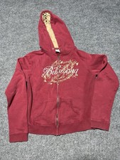 Vintage retro Y2K Billabong surf full zip hoodie jumper Women  s size M