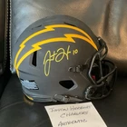 Justin Herbert Los Angeles Chargers Autographed Authentic Football Helmet BAS