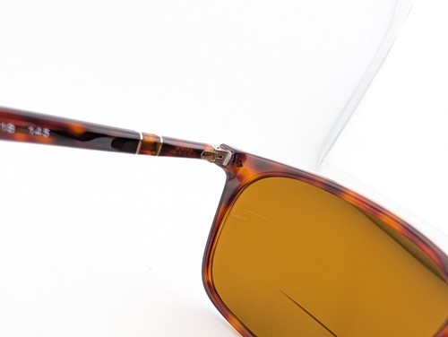 Persol Eyeglasses Frames Only, 3213-V 24, 55-18-145, Brown, Made in Italy - Picture 7 of 16