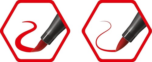 STABILO Premium Fibre-Tip Pen with Brush Tip Pen 68 brush - Pack of 24 - Asso... - 第 7/10 張圖片