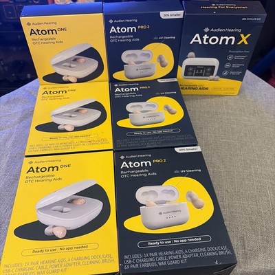 Audien Hearing Atom Pro 2 CIC Hearing Aids  price is for each