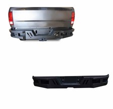Black Horse Armour Super Hd Rear Bumper Matte Black Fit 2010-2010 Dodge Ram 2500