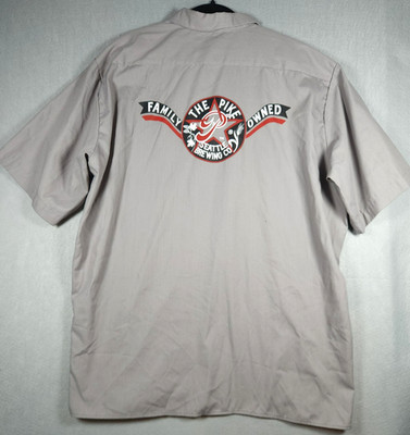 Dickies The Pike Brewing Co Shirt Seattle Mens 3XL Short Sleeve Button Front
