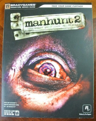 BRAND NEW Manhunt 2 Brady Video Game Strategy Guide PS2 PSP Wii
