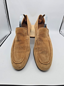 ZARA Men\'s Suede Penny Loafers in Tan Size 7 (40) NEW!!! Zara Men main image 4