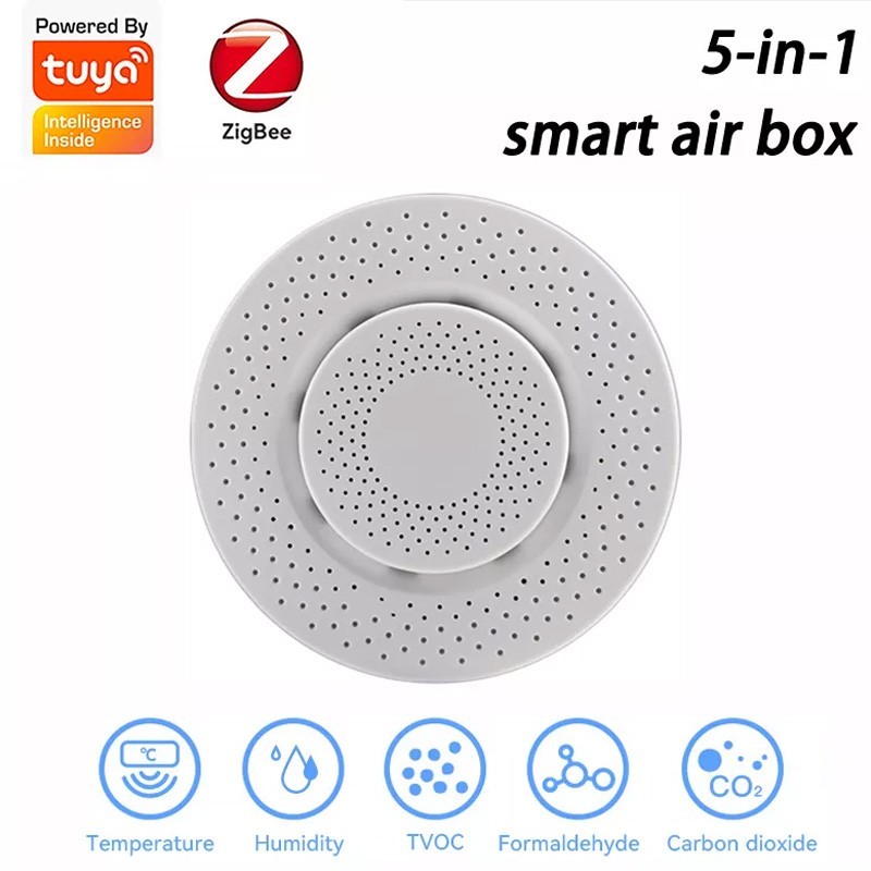 Monitor Aria Design Tuya ZigBee: Benessere e Stile per la Casa
