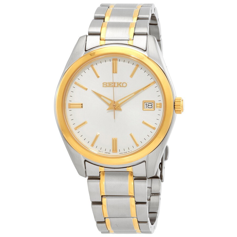 Seiko Men's Classic Quartz White Dial Quartz Watch - SUR312P1 NEW