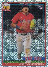 JHOSTYNXON GARCIA TOPPS 1991 SILVER PACK MOJO REFRACTOR RC RED SOX #23 2026 S1
