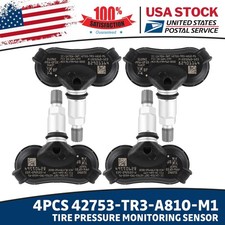 SET of 4 TPMS Sensors Fits for Honda Civic Tire Pressure Sensor 42753-SNA-A81