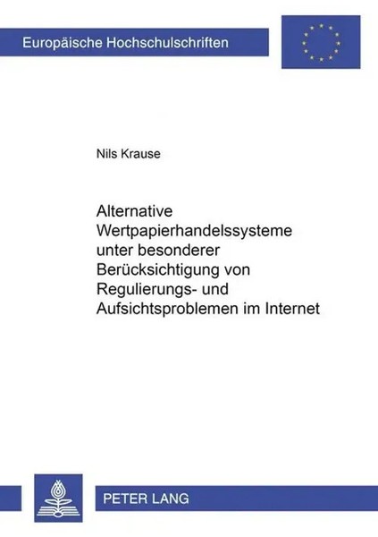 Alternative Wertpapierhandelssysteme Unter Besonderer BerüCksichtigung Von...-image