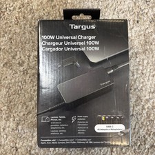 Targus 100W Universal Laptop Charger USB-C w/ 5 Adapter