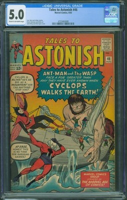 Tales to Astonish #46 (1963) CGC 5.0 Ant-Man *Severely Undergraded* [Marvel] SA