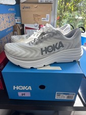 Hoka Gaviota 5 Men’s Size 14 Nimbus Cloud/Steel Wool Running Shoes