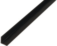 Winkelprofil Pvc Schwarz 15X15X1,2 Mm, 2,6 M