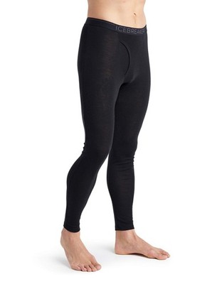 icebreaker Merino Wool 175 Everyday Men s Cold Weather Leggings with Fly -