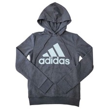 Adidas Women's Warm  Comfortable Kangaroo Pocket Big Logo Hoodie