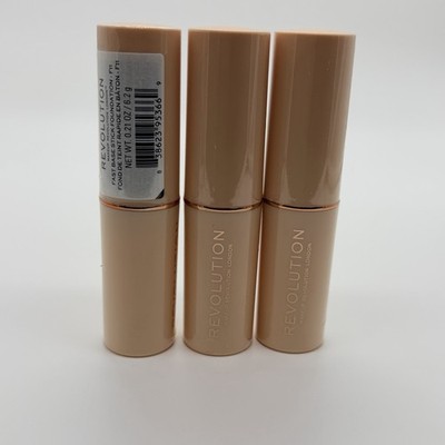 Revolution Fast Base Stick Foundation F11   3 Pack London Makeup